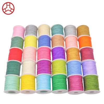 China DIY Tassels Beading String Chinese Knot Cord/Rope/Thread for Macrame Cord Bracelet for sale