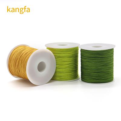 Cina Corde intrecciate in nylon per Kumihimo Braccialetto Macrame Nodo Cinese Gioielleria 1mm 1.5mm in vendita