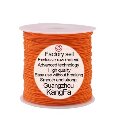 Cina 50G 100M/Spool 300M/Spool Colorato filo di nastro di nylon per il nudo cinese Macrame cord in vendita