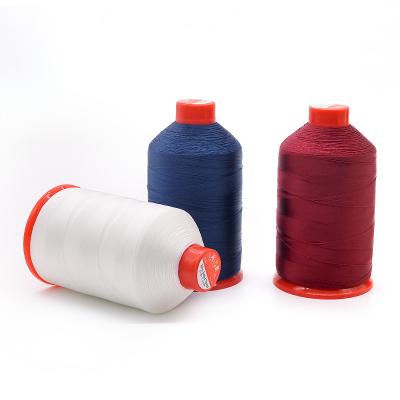 China Outdoor Products High Tenacity Bonded Polyester Thread Tex 45/70 Mercerized Nylon Thread for sale