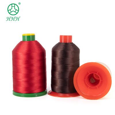 Cina Filato di nylon elastico resistente all'abrasione 210D a tre fili per cucire coperte da tenda in vendita