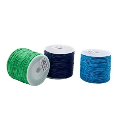 China 1mm Rattail Satin Nylon Trim Cord for Jewelry Making 100 Yards Chinese Knot Beading Cord for sale