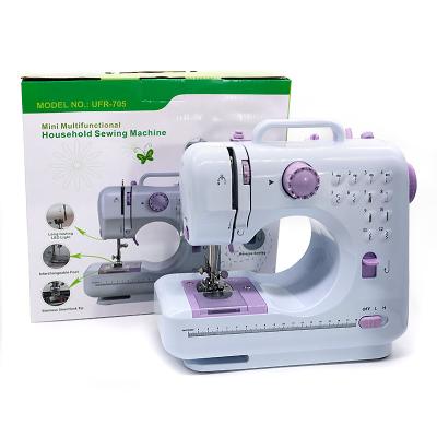 China Portable Sewing Machine for Beginners 12 Stitches Lock Stitch Formation 28*12.5*30cm for sale