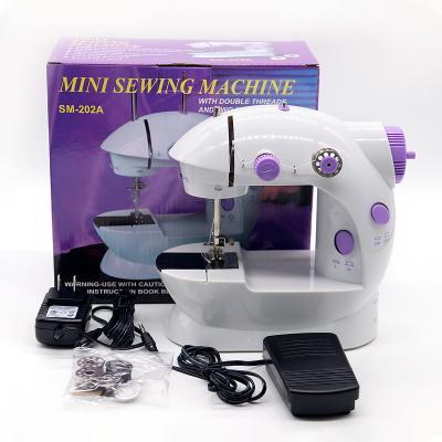 China 2022 Mini Electric Sewing Machine for Cloth Manual Feed and Cut the Wire Knife Included for sale