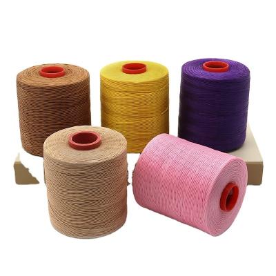 China Hand Knitting High Tenacity Waxed Silk Braided Thread for Handbags Handicrafts and Bags for sale