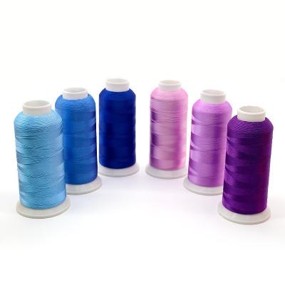 China Diameter 4000m 75D/2 150D Computer Polyester 100% Polyester Thread 4000y Embroidery Thread for sale