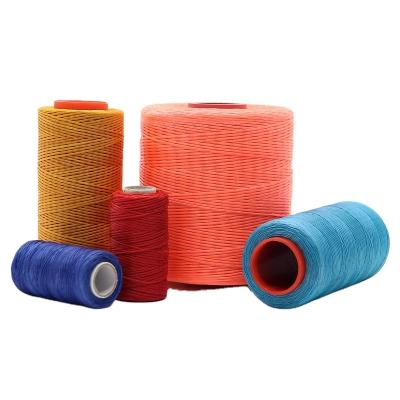 China Waxed Sewing Cord 210D/16 250M Polyester Thread for Handmade Leather Crafting Supplies for sale