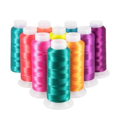 China 5000Y Length Branch Embroidery Thread Polyester Cotton Thread for Cross Stitch Embroidery for sale