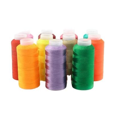 China 120g 5000 yards Cone Sewing Embroidery Thread 120d 2 MERCERIZED Sewing 100% Polyester for sale