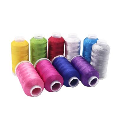 China OEM ODM 120/2 4000yard 100% Polyester Embroidery Thread for High Temperature Resistant for sale