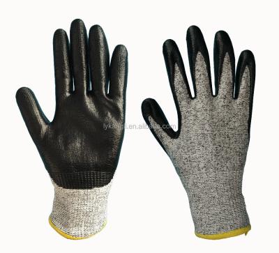 China HEEP Nitrile / Nitrile Coated Cut Resistant Safety Working Gloves for sale