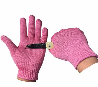 China Colorful HEEP HDPE Knitted Anti-Cut Safety Working Gloves for sale