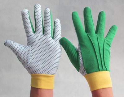 China Working Gloves Mechanic Glove Garden Working Gloves Training Gloves with PVC Dots on Palm, Women Gloves Price for sale