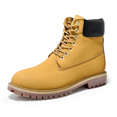 China Fashion Trend hot sale New Hiking Shoes leather boots for men ladies boots ankle leather rainy unisex shoes for sale