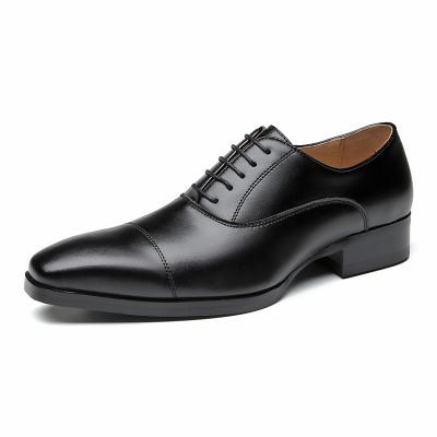 China Breathable Genuine leather casual leather hand made shoes for men dress shoes & oxford office work shoes for sale