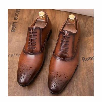 China Deodorization New handmade mens oxford leather dress shoes men office shoes leather for sale