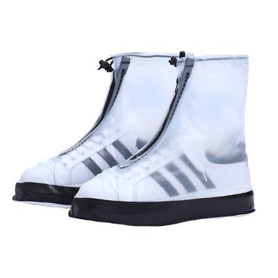 China Waterproof High-top sneaker protector rainy unisex shoes with zipper shoes water proof covers rain covers sneaker sole protector for sale