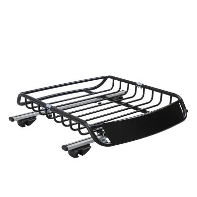 China Universal Customized Car Roof Luggage Carrier Heavy Duty Car Roof Basket Rack 120*90cm for sale