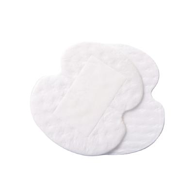 China Eco-Friendly Disposable Ultra Thin Underarm Pads Soft Absorbent Armpit Underarm Sweat Pads for sale