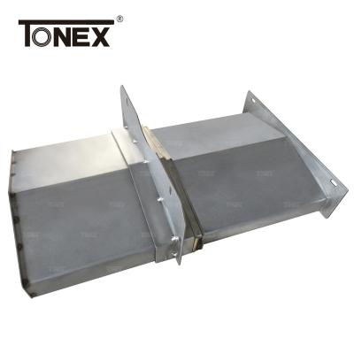 China High Temperature Flexible Steel Shield Guide Cover Stainless Steel Resistance Telescopic Bellows Way for sale