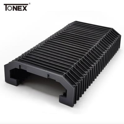 China Hot Selling Small Compression Bellows CNC Machine Guard Shield Hydraulic Cylinder Concertina Cover Devices for sale