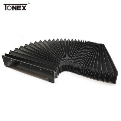 China Customizable Small Compression Bellows CNC Fabric Gussets Guide Rail Accordion for sale