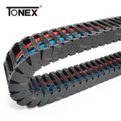 China Chain Type Openable Nylon Plastic Bridge Drag Wear Resistance Drag Chain for sale