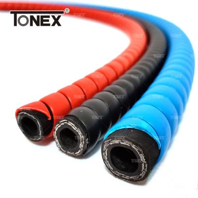 China Sleeve Pipe Guard Spiral Guard PP Anti-collision Protective Spiral Pipe for sale