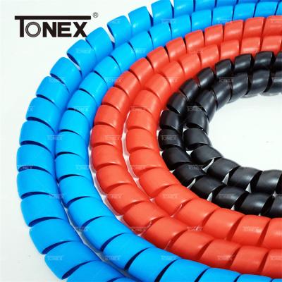 China Anti-collision Hydraulic Hose Spiral Guard Spiral Guard For Hose for sale