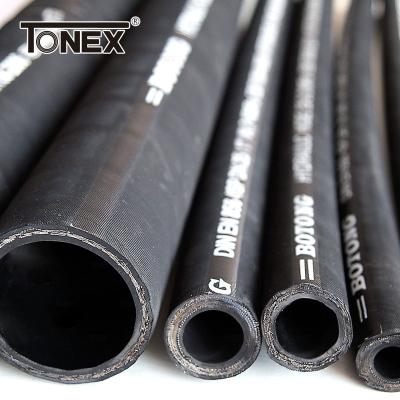 China Hot Sale 4SP High Pressure Hydraulic Hose Netting Resistance Hydraulic Pressure Rubber Hose for sale