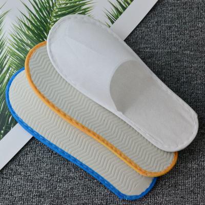 China Disposable Slippers Household Thickening Salon Hotel Beauty Hotel Slippers Hospitality Factory Approved for sale