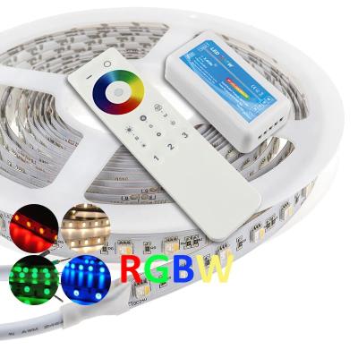 China RGBW Led Strip Lighting RGBW Led Strip Lighting DC12-24V 4A X 4 Channel 2.4G Channel Touch LED Controller RGBW Remote Controller For RGBW LED Strips for sale