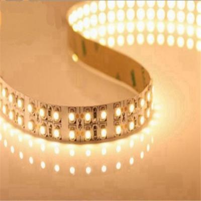 China Modern Flexible LED Dual Strip Dinner Light 12v 24v 5M/Roll SMD3528 Modern Line For Bedroom Kitchen Under Cabinet Living Room for sale