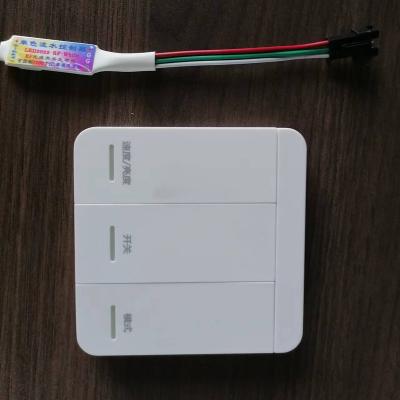 China 22 Kind of Effects 22 Kind of Light Wireless White Light White Strip Water Flow Effects Controller 5V 12V 24V Current Led Controller for Chasing Led Strips for sale