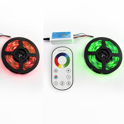 China 3 RGB Led Controller Light Outdoor Radio DC12-24V 2.4G rf 3 Group Light Touch Area For Led Strip Light for sale