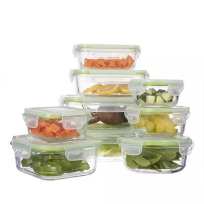 China Sustainable Amazon Hot Sale Airtight Lid Food Storage Containers Lunchbox for sale