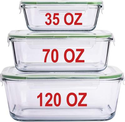 China Sustainable Snap Locking Lids, Perfect for Food Storage BPA-Free, Microwave, Oven, Freezer & Dishwasher Safe for sale