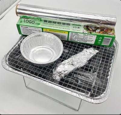 China Non-Stick Manufacturers Supply Household Aluminum Foil Rollcontainers Food Dispensers Thermal Insulation Tapes Aluminum Foil for sale