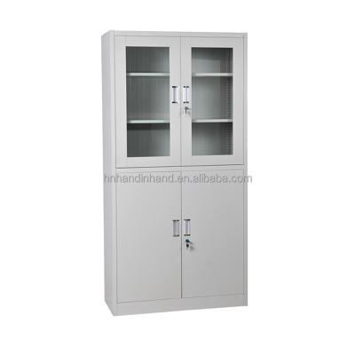 China Modern steel fashion iron glass door otobi furniture in bangladesh prices steel filing cabinet for sale