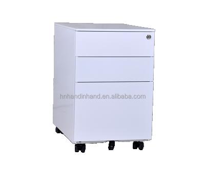 China Office Color 3 Drawer Metal Optional File Storage Cabinet for sale