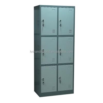 China Commercial furniture HANDINHAND 2L-B3 2 three-tier wide locker, clothes cabinet rush construction for sale