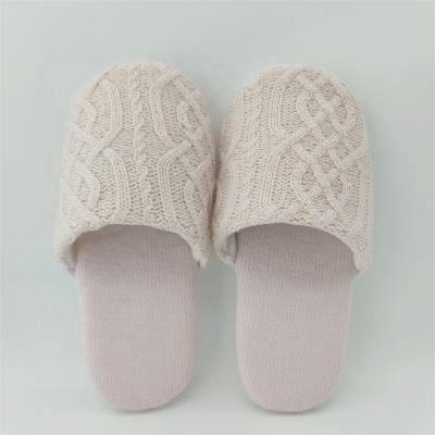 China Wholesale Disposable Slippers Thickened Non-slip Custom Home Hot Spring Displacement Spa Craft Shoes Home Hotel Luxury Five Star Slippers for sale