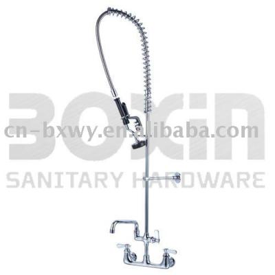 China Thermostatic Faucets Commercial Dishwasher Pre-Rinse Unite With Add-On Faucet for sale