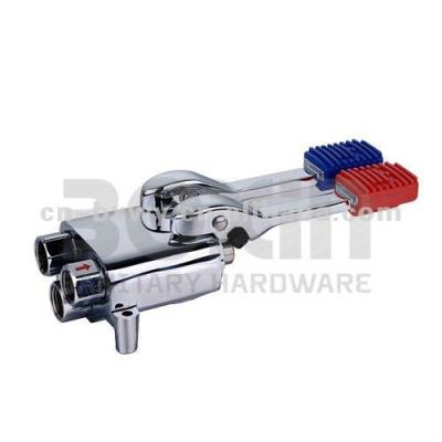 China EUROPEAN DOUBLE CHANNEL PEDAL TAP (HOT AND COLD) for sale