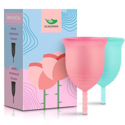 China Most Comfortable Feminine Periods Sensitive Soft Menstrual Cup For Beginner Or Experienced User S/L Copa-Menstrual for sale