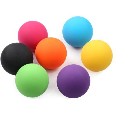 China Exercise Muscle Silicone Lacrosse Massage Ball for Sore Muscles, Shoulders, Neck, Back, Foot, Body, Deep Tissue, Yoga and Myofascial Release for sale