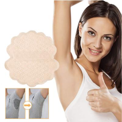 China For Woman and Men Cotton Pads Armpit Sweat Pads Safe Individually Wrapped Disposable Sweat Pads Women for sale