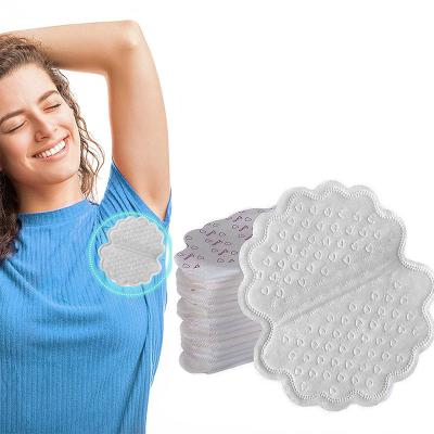 China For Women and Men Disposable Cotton Absorbent Underarm Pads Large Size Anti Armpit Sweat Under Pads for sale