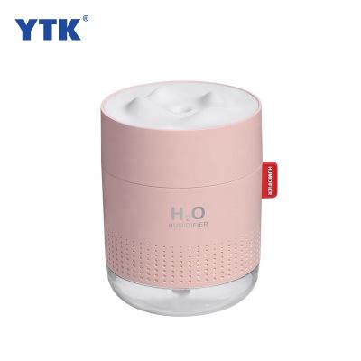 China Wholesale Cheap Price Car Mini Home Life Desktop USB Rechargeable Battery Portable Air Mist Humidifier 500ml 2021 for sale