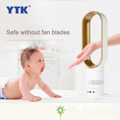 China Fashionable Hot Sale Safe 16 Inch 220V Flip Head Remote Control Floor Standing Electric Bladeless Air Conditioner Fan For Household for sale